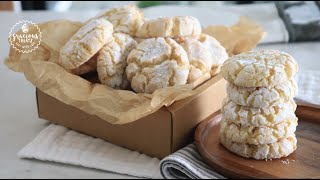 Amaretti Cookies Recipe with 4 ingredients  Egg amp Eggless [upl. by Okim]