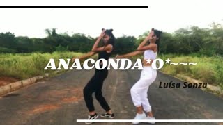 Anaconda  Luísa Sonza coreografia  Dance Video [upl. by Ahl]