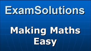 Indices Exponents  Equation Types  ExamSolutions Maths Revision [upl. by Yggam447]