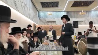 Motty Steinmetz Sings For BelzMachnivka Rebbe [upl. by Analra]