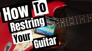 Guitar Maintenance  How To Restring Intonate amp Keep It In Tune [upl. by Naujaj]