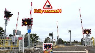 The Fullyrenewed Marsh Lane Level Crossing Buckinghamshire [upl. by Aerdnna]