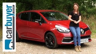 Renault Clio RS 200 hatchback review  CarBuyer [upl. by Lowson206]