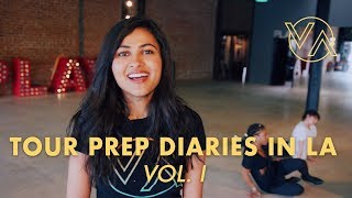 Vidya Vox  Tour Prep Diaries in LA Vol 1 [upl. by Nomzaj529]