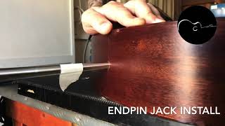 Pickup and endpin jack install [upl. by Vyse303]