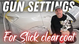 How to paint a car using base coat  clear coat and the best way to set up your gun for clear [upl. by Berenice724]