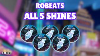 The Games  How To Find All 5 Shines in RoBeats  Roblox [upl. by Hales806]