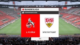 1 FC Köln vs VfB Stuttgart 30092023 Bundesliga FIFA 23 [upl. by Monagan900]