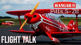 Flight Talk Hangar 9 Pitts S2B 5060cc [upl. by Titania287]