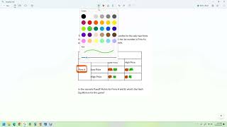 Solving a payoff matrix where there is no Nash equilibrium [upl. by Rosane869]