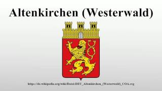 Altenkirchen Westerwald [upl. by Yeo]