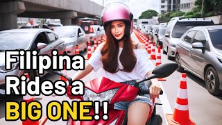 🇵🇭 Test Riding Motorcycles at the Mall in the Philippines [upl. by Kraus]