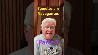 Um tumulto na cidade de Navegantes  parte1 noticias navegantes santacatarina PMSC NDMais [upl. by Moir]