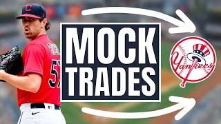 3 Realistic Yankees Mock Trades For Shane Bieber [upl. by Alurta320]