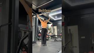 Beltless 110kg 🚀 gym trending deadlift [upl. by Veats319]