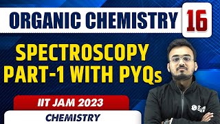 Spectroscopy Part1 With PYQs  Organic Chemistry 16  Chemistry  IIT JAM 2023 [upl. by Hootman]