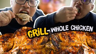 How to Grill a WHOLE CHICKEN MOST JUICIEST RECIPE [upl. by Pincus]