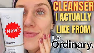 The Ordinary SECRETLY Launched A NEW CLEANSER That I Actually Like… Glucoside Cleanser Review [upl. by Ariane]