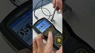 Aluminum thickness gageThickness measurement tutorials dial thickness gauge calibration procedure [upl. by Rolyat]