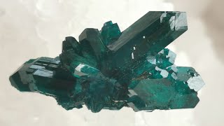 A Rare Dioptase Specimen From Mark Bajerskiquots Latest Crystal Collection  its Spiritual Meaning [upl. by Sundin]