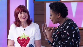 Brenda Edwards says she was warned never to touch ITV Loose Women costar when she joined [upl. by Tegdirb]