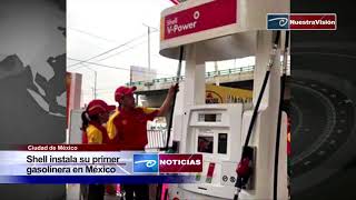 Shell instala su primer gasolinera en México [upl. by Flossi632]