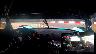 Vitaphone Maserati MC12 GT1 roll out Circuit Zolder onboard David hart [upl. by Shoshana]