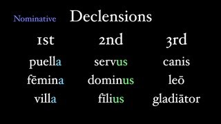 Basics of Declension [upl. by Dalenna747]