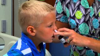 Helping Your Child Use Nasal Spray [upl. by Leamse]