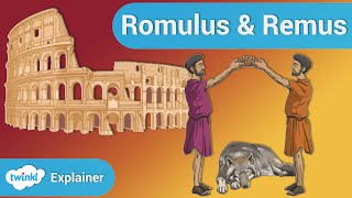 Romulus and Remus  KS2 Roman History [upl. by Kalman]