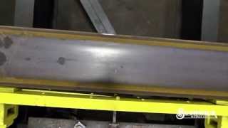 Bushwick Metals LLC Cambering Steel Beams [upl. by Thinia700]