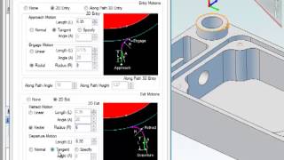 212 Axis Profiling using Alibre CAM 3  CADCAM Videos by MecSoft [upl. by Fey358]