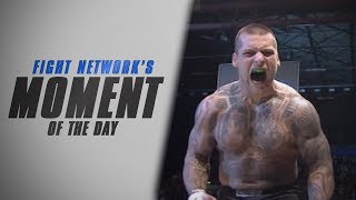 Popek Mauls Kev Sims at Cage Rage 26  TBT Moment of the Day [upl. by Sophie]