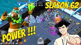 Warships Season 62  👍 Tıny Shock And DR Kavan Effective  Boom Beach Gameplay [upl. by Eelhsa511]