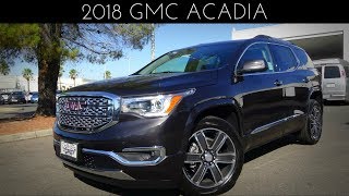 2018 GMC Acadia Denali Review amp Test Drive 36 L V6 [upl. by Frasier]