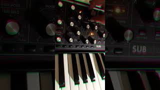 Moog Subsequent 37  Saw Wave Beat Take 2 moogsynthesizer subsequent37 moog synth edm music [upl. by Adnical889]