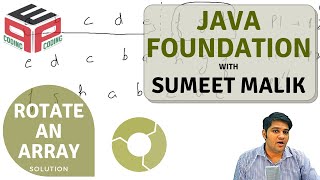 Rotate an Array  Solution  Functions and Arrays  Data Structures and Algorithms in JAVA [upl. by Nena]