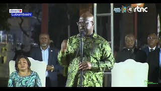 🔴DIRECT  DISCOURS FORT DE FELIX TSHISEKEDI ALUBUMBASHI NOV 2024 [upl. by Phares]