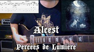 Percées de Lumière  Alcest Cover  Tab [upl. by Rebecka621]