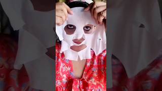 Which is the best sheet mask for glowing skin Face glow sheet mask at home [upl. by Annalee]