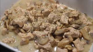 Escalope de dinde Stroganoff cookeo [upl. by Day]