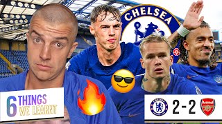 6 THINGS WE LEARNT FROM CHELSEA 22 ARSENAL [upl. by Deeas323]