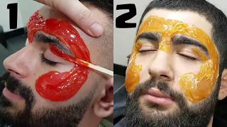 Waxing Mens Eyebrows [upl. by Somerset]