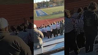 2024 Hackettstown High School Marching Band Reaction of Second Place Band [upl. by Otinauj460]