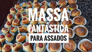 Massa Fantástica para Assados A MELHOR [upl. by Tanitansy281]