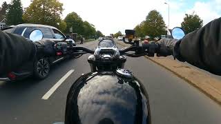 Street Twin 900 🇬🇧  Triumph Bonneville  London  PURE SOUND 😤 [upl. by Eivod518]