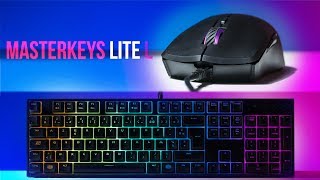 MasterKeys Lite L RGB Review  Giveaway [upl. by Oznecniv]