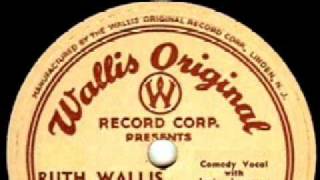 The Fishing Pole Song by Ruth Wallis on 1953 Wallis Original 78 [upl. by Vasquez]