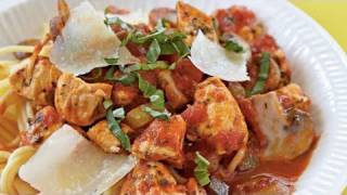 Chicken Cacciatore Recipe [upl. by Enilauqcaj]