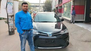 Toyota Fielder 2018 WXB Hybrid Black Colour  Bangla review  City Ride  abdulrazzaki [upl. by Aivirt97]